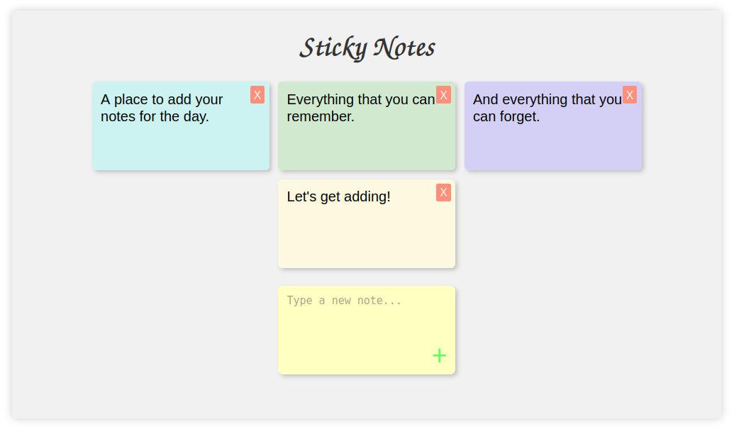 Sticky Notes